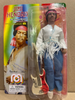 Jimi Hendrix - Woodstock Jimi with Flocked Hair Action Figure by MEGO