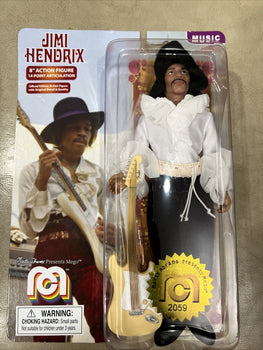 Jimi Hendrix - Figura de acción con diadema JIMI de MEGO