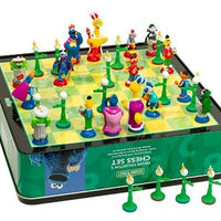 Sesame Street - Collector's Edition Deluxe CHESS SET Game Non-Mint SALE