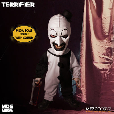 The Terrifier - ART The Clown with sound MDS Mega Scale Doll by Mezco Toyz