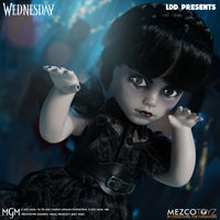 Addams Family -  Dancing WEDNESDAY Addams Living Dead Doll by Mezco Toyz