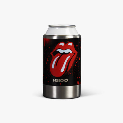 Rolling Stones - Tongue Logo 12 Oz Stainless Steel Coolmate by Igloo Coolers