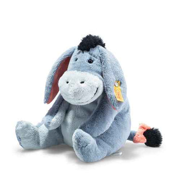 STEIFF  - Disney 11" EEYORE Soft Cuddly Friends Collection Premium Plush by STEIFF