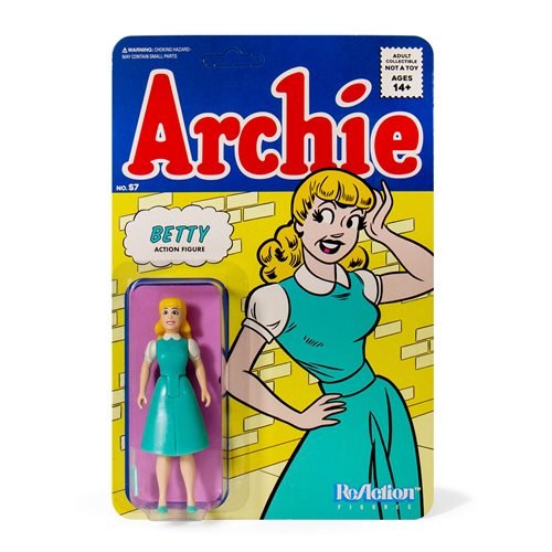 ARCHIE Comics - Set of 5 pieces ReAction 3 3/4-Inch Retro Action ...