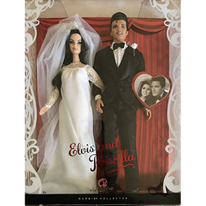 Elvis Presley - Elvis Doll y Priscilla Collector Barbie 2-pack Giftset