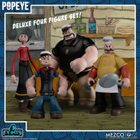 POPEYE - 5 Points Deluxe Action Figure Box Set by Mezco Toyz