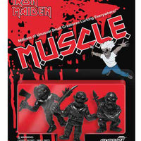 Iron Maiden - Juego de minifiguras MUSCLE Black de SUPER 7