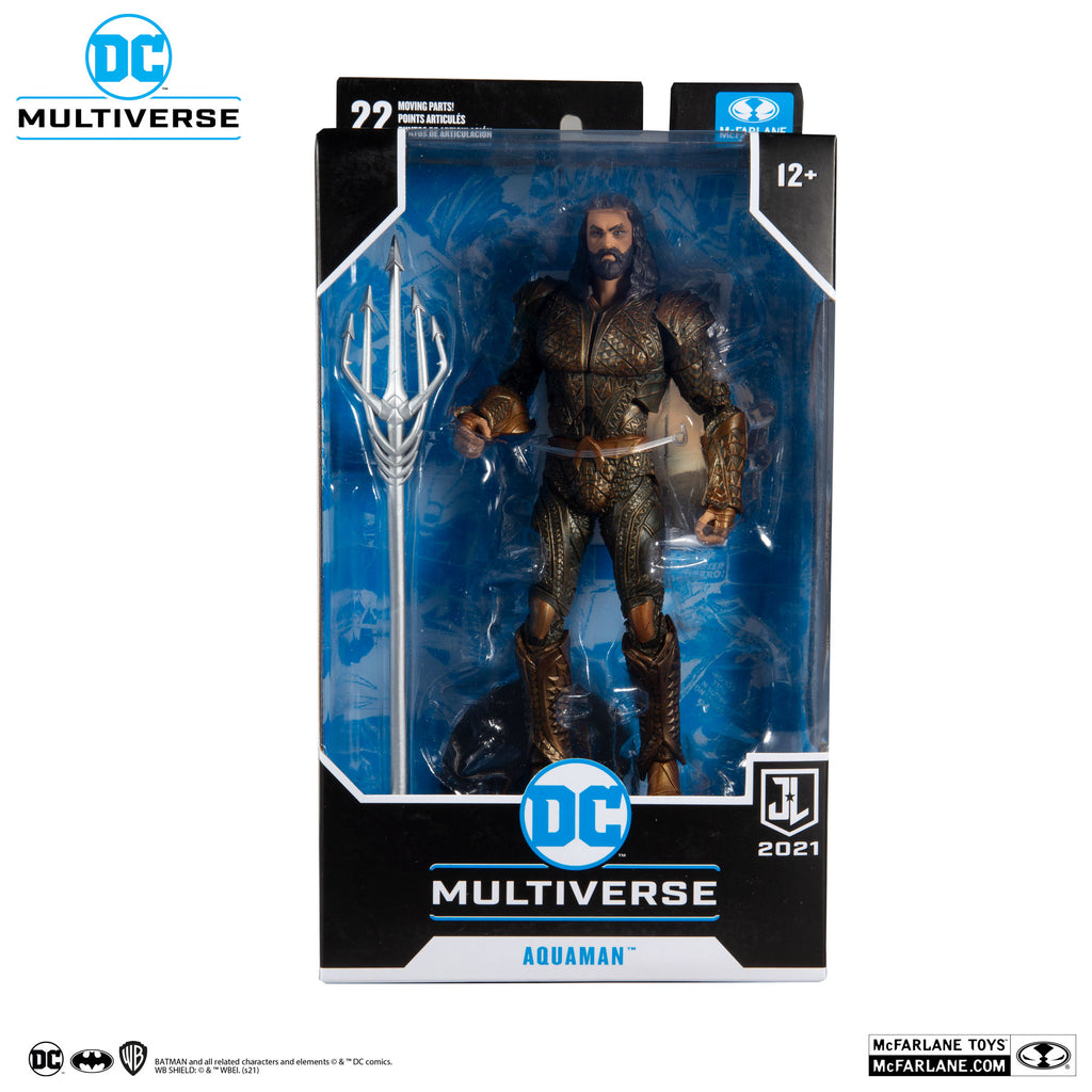 DC Multiverse - Justice League AQUAMAN Action Figure by McFarlane Toys - A  & D Products NY Corp. Cool Toy Den