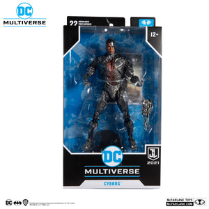 DC Multiverse - Figura de acción CYBORG de la Liga de la Justicia de McFarlane Toys 