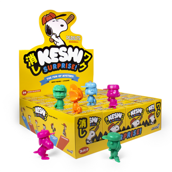 Peanuts Keshi Surprise - Peanuts Baseball Flat Super 7