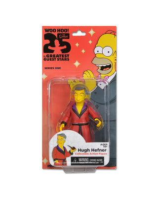 Simpsons - Hugh Hefner 25 Aniversario SERIE 1 Figura por NECA
