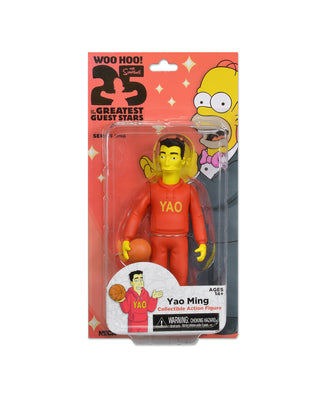 Simpsons - Yao Ming 25 Aniversario SERIE 1 Figura por NECA