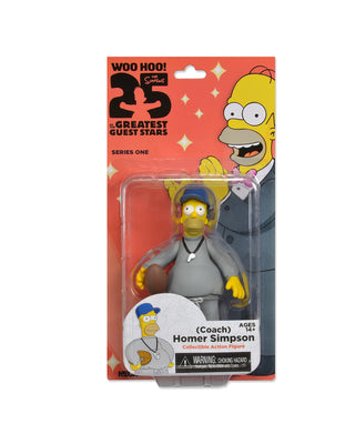 Simpsons - Homer Coach 25th Anniversary SERIE 1 Figura de NECA