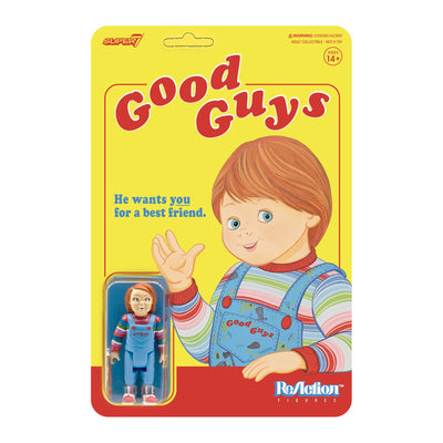 Juego de niños - Good Guys Chucky Figura de reacción de 3 3/4