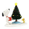 Snoopy Department 56 Peanuts Choral Duet