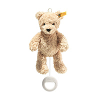 Steiff  -  JIMMY Baby Plush Bear MUSICAL Pull Toy - 10" Authentic Steiff