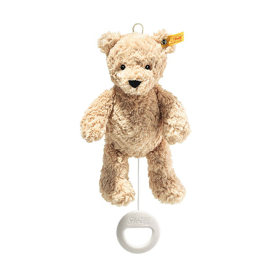 Steiff  -  JIMMY Baby Plush Bear MUSICAL Pull Toy - 10