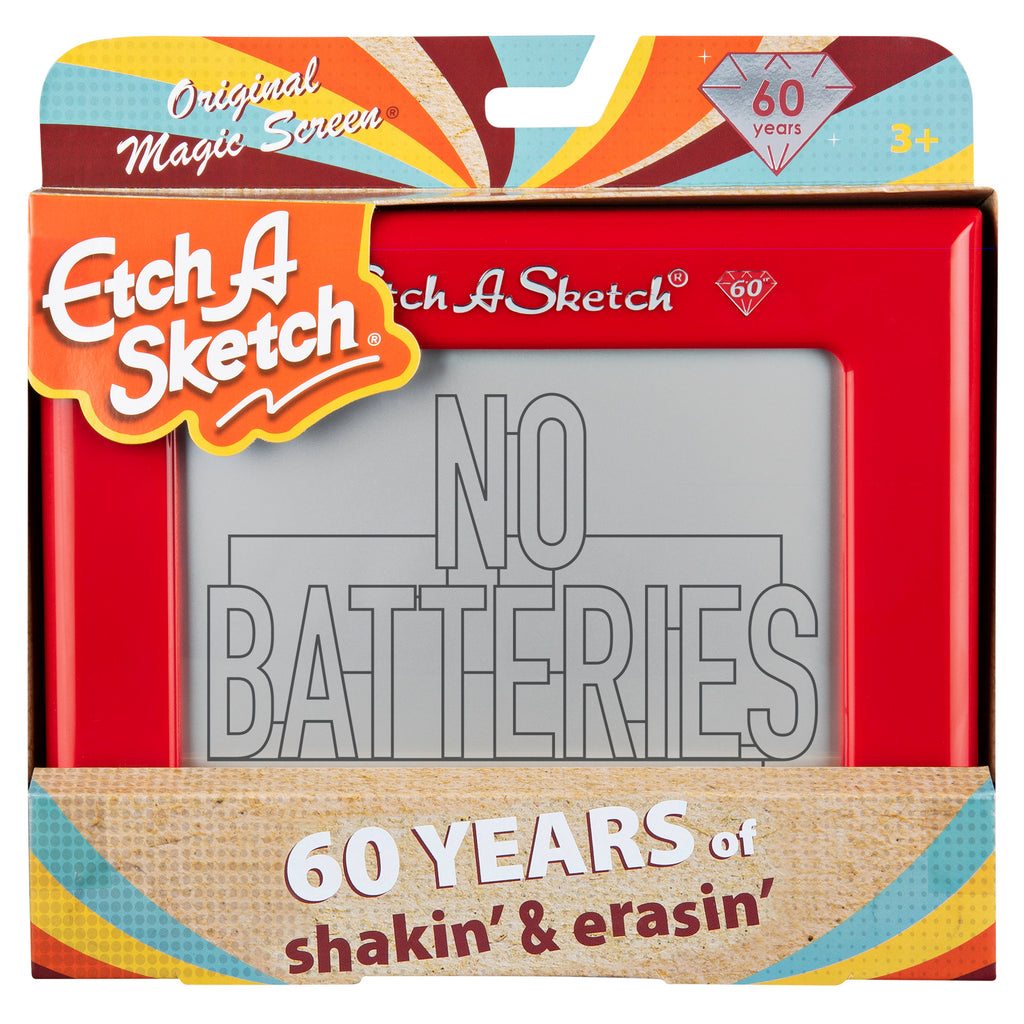 Etch A Sketch Classic Drawing Board with Magic Screen 60th