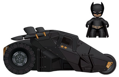Batman - Dark Knight Rises  Mez-itz Batman & Batmobile by Mezco Toyz SALE