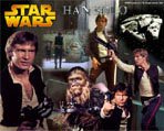 Star Wars - Hans Solo 8" x 10"  Hologram Lenticular Poster by Vivid Vision