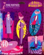 Pink Panther 40th Anniversary 5-piece Magnet Set #2 By Shag