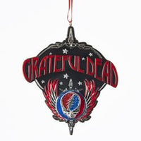Kurt Adler 4" Resin Grateful Dead Ornament With Wings