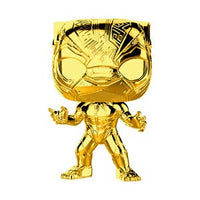 ¡Funkopop! Marvel Studios 10 Juego de 2: Pantera negra cromada dorada y Ant-Man