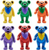 Grateful Dead - Caja plana de osos bailarines (6 figuras de reacción) de Super 7 