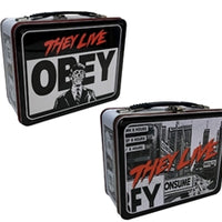 THEY LIVE - OBEY 2-sided Metal Lunch Box by Factory Entertainment
