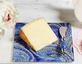 Two's Company Marbleized Cheese Serving Set, Choice of Color