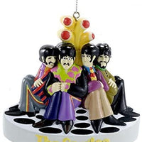 Beatles - Yellow Submarine Bas-Relief Ornament by Kurt Adler Inc.