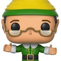 ¡FUNKO POP! Películas: paquete de figuras de vinilo coleccionables de Elf - Jovie (traje de Elf) y Papa Elf