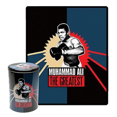 Muhammad Ali - The Greatest Fleece Throw by Vandor