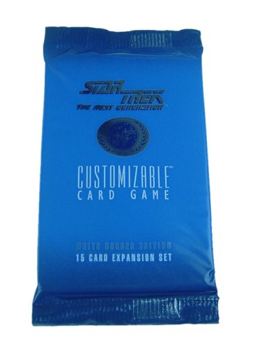 star trek booster box Star Trek The Next Generation Customizable Card Game Booster Pack
