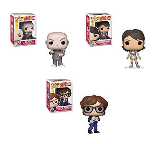 Funko Pop! Movies: Austin Powers Set of 3: Austin Powers, Vanessa  Kensington and Dr. Evil