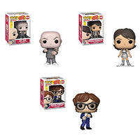 Funko Pop! Movies: Austin Powers Set of 3: Austin Powers, Vanessa Kensington and Dr. Evil