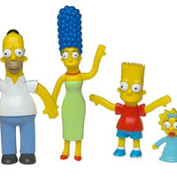 The Simpsons - Bendable Poseable Limited Edition 6-Piece Collectible Set - Series 1
