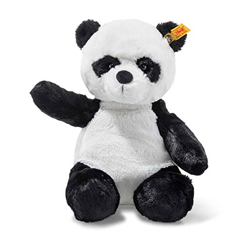 Steiff 12" Stuffed Panda - Soft And Cuddly Plush Animal Toy - 12" Authentic Steiff