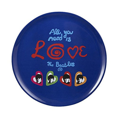 Beatles - All You Need is Love Round Melamine Serving Tray