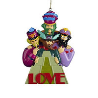 Beatles - Yellow Submarine Love Ornament by Kurt Adler Inc.