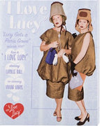 I Love Lucy - Vestido de París 8x10 Lienzo estirado