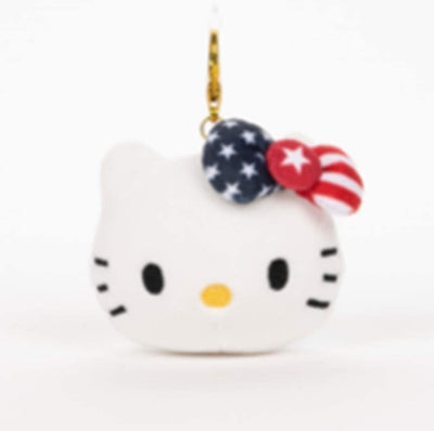 Hello Kitty - Team USA Olympian Head Backpack Clip Plush by Gund