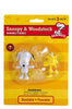 Peanuts - Snoopy (Classic) & Woodstock Bendable Figures with Suction Cups by NJ Croce
