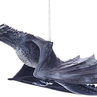 Kurt Adler 7.5" Game Thrones Ice Dragon Molded Ornament