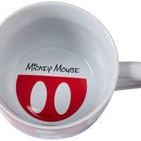 Disney - Ratón Mickey 20 Oz. Taza de sopa de cerámica 