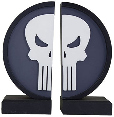 Sujetalibros con logotipo de Marvel Punisher