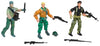 G.I. Joe - A Real American Hero Comic Book #76 3-pack set of 3 3/4 " Action Figures
