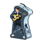 Elvis Presley - Bolso de hojalata con forma de silueta de Elvis en relieve