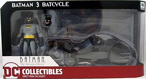 DC Collectibles - Batman The Animated Series Batman & Batcycle Action  Figure Set