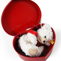 STEIFF -  Sweetheart Teddy Bear in Suitcase Premium Plush by STEIFF